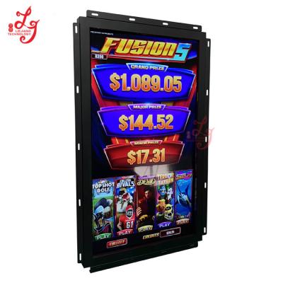 China 32 Inch Open Frame Fusion 5 IR Touch Screen Game Monitor For POG IGS bayIIy Games Iightning Fire Link Game Board for sale
