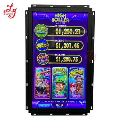 Китай Монитор высокой яркости игрового автомата экрана касания инфракрасн lcd дюйма 4k LieJiang 32 привел игру монитора экрана продается