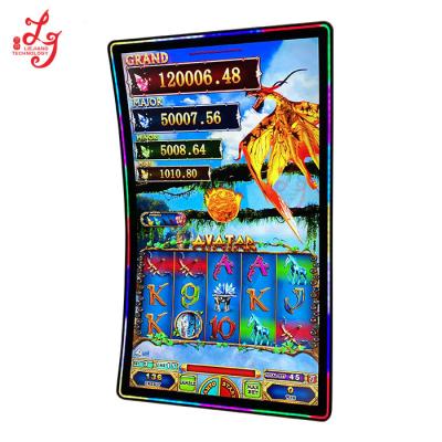 Китай 32 монитор экрана касания игры дюйма bayIIy изогнутых емкостных 3M RS232 продается