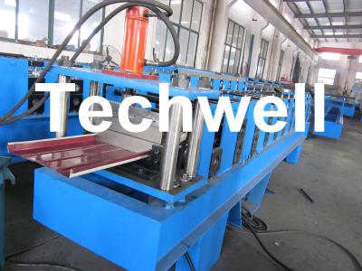 China Aluminium Standing Seam Roof Roll Forming Machine For Material Thickness 0.5 - 1.2mm for sale