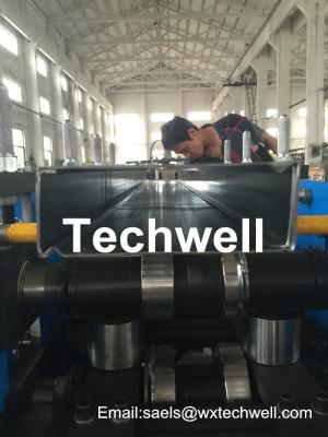 China Galvanized Coil Or Carbon Steel Box Beam Rack Roll Forming Machine With Thickness 1.5-2.0mm for sale