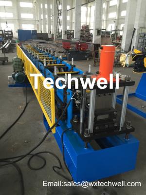 China 14 Forming Stations Storge Rack Beam Roll Forming Machine With Plc Touch Screen Control TW-RBB200 for sale
