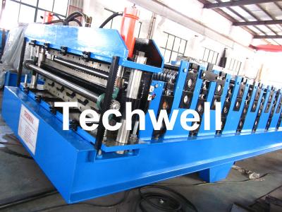 China Doppelschicht-Rolle, die Maschine für die Überdachung der Blechumformungs-Maschine mit hydraulischem Ausschnitt bildet zu verkaufen