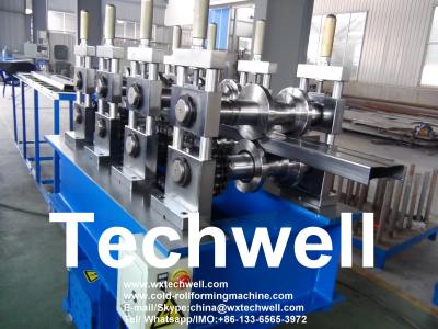 China 15kw Rack Roll Forming Machine 5 Rollers Leveling For Warehouse Storage Pallet for sale