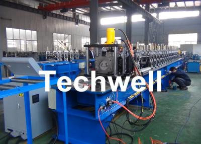 China 16 Forming Stations Steel Shelf Rack Roll Forming Machine With Galvanized Coil Or Carbon Steel for sale
