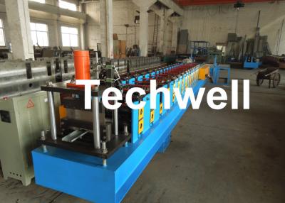 China PLC Control Cable Tray Roll Forming Machine For 16 Stations Forming Stand With Hydraulic Cutting for sale
