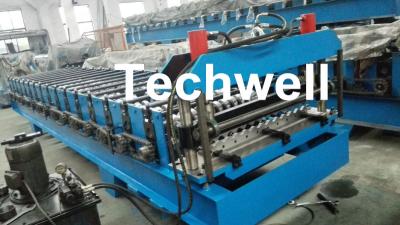 China PPGI , Color Steel , GI Corrugated Sheet Roof Roll Forming Machine With 0-15m/Min Forming Speed for sale