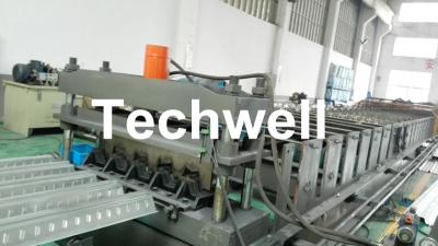 China Operação fácil rolo de aço personalizado do assoalho do Decking da folha de metal que forma a máquina à venda