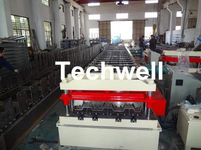 China Cr12 Automatic Galvanized Steel Sheet Floor Deck Roll Forming Machine PLC frequency control for sale