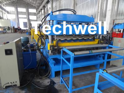 China Steel Double Layer Roof Roll Forming Machine / Roofing Sheet Roll Forming Machine for sale