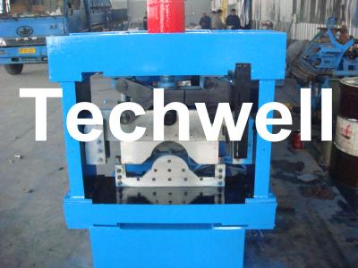 China Roof Ridge Cold Roll Forming Machine for Making Color Steel Roof Ridge Profile for sale