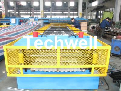 China Steel Silo Wall Sheet Corrugated Roll Forming Machine for Silo Side Panel for sale