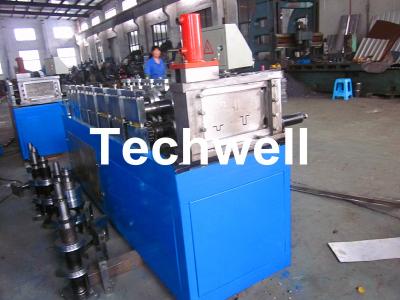 China Steel Stud and Track Cold Roll Forming Machine for Light Weight Steel Truss / Furring Channel for sale