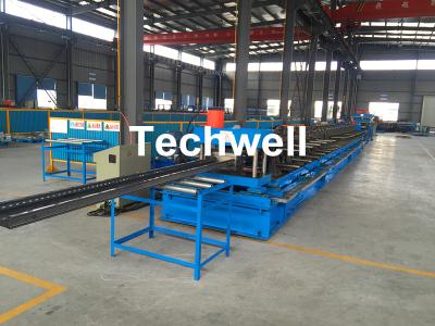 China Steel Ladder Cable Tray System Roll Forming Machine With Auto Size Changing System for sale