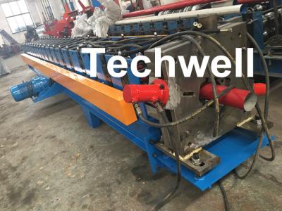 China 0-15m/Min Forming Speed Downpipe Machine, Rainspout Roll Forming Machine With Coil Thickness 0.4-0.6mm for sale