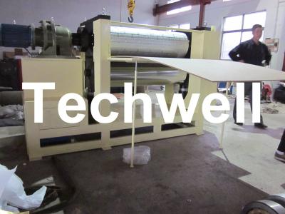 China 0.5 - 12m/min Embossing Speed Plywood Panel Embossing Machine With Frequency Control for sale