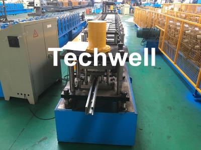China Guide Rail Roll Forming Machine For Making Elevator , Doorframe , Window Frame As Well As Other Sliding System Devices for sale