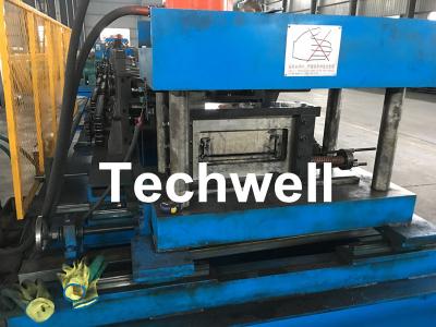 China High Speed GI / Carbon Steel Coil Profile / Cable Tray Forming Machine 11KW for sale