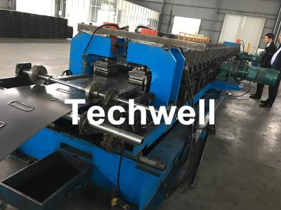 China 1.5-2.5mm Carbon Steel Cable Tray Roll Forming Machine With 5 Ton Hydraulic Uncoiler for sale