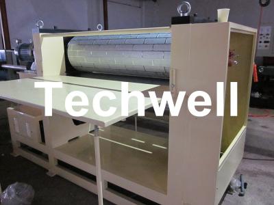 China 3.8 Ton MDF / Wood Embossing Machine with Up-Down Roll Heating Device for sale
