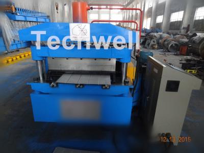 China PU Cold Roll Forming Equipment , Roof Panel Roll Forming Machine PLC Electrical Control for sale