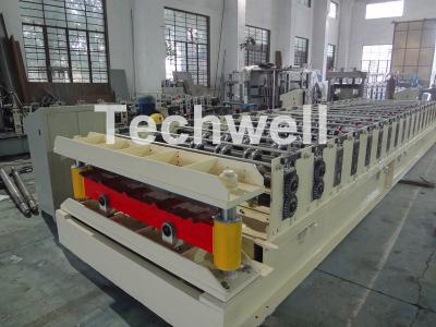 China Wall Cladding Roof Roll Forming Machine , Metal Forming Equipment Yield Strength 250-350Mpa for sale