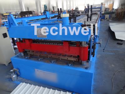 China Welded Wall Plate Forming Structure Roof Roll Forming Machine 0-15m / Min Forming Speed for sale