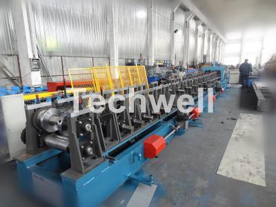 China Auto Changeover CZ Purlin Roll Forming Machine / CZ Section Cold Roll Forming Machine for sale