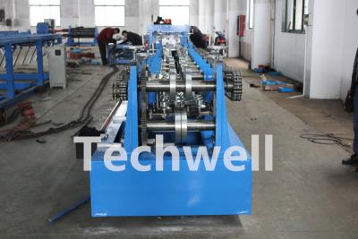 China CZ Shaped Purlin Roll Forming Machine With 17 Forming Station TW-CZ300 for sale