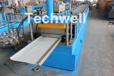 China PLC Control Cold Roll Forming Machine For Different Size Garage Door Panel for sale
