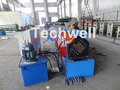 China Metal Stud And Track Roll Forming Machine , Sheet Metal Roll Former For Roof Truss for sale