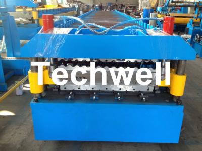 China Custom and High Speed Double Sheet Roll Former / Roll Forming Machine With 18 Stations for sale