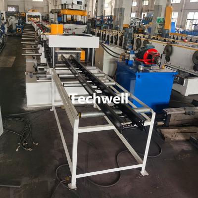 Cina tipo dimensione automatica della scala di 600mm di Tray Profile Roll Forming Machine del cavo regolabile in vendita