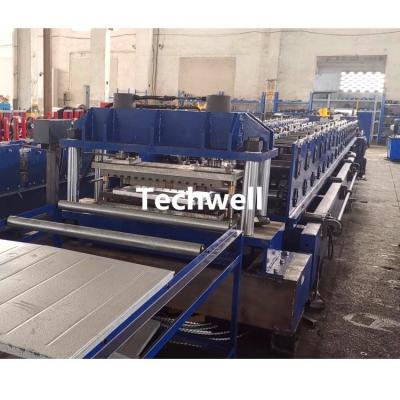 China Supermaket Racking Shelf Panel Roll Forming Machine With Hydraulic Cutting Bending for sale