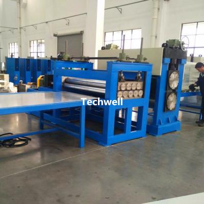 China 4mm Stainless Steel Checkered Plate Embossing Machine With Leveling Device for sale