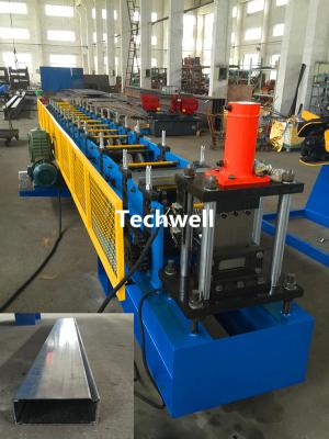China 14 Stations Interlock Box Beam Roll Forming Machine For Shelving for sale