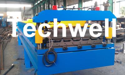 China 3 Kw Hydraulic Motor Power Trapezoidal Roofing Sheet Roll Forming Machine TW-RWM for sale