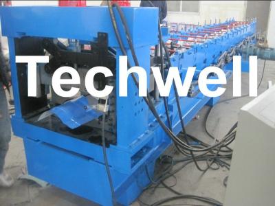 China Color Steel Hat Cap Roll Forming Machine For Metal Roof RidgeTile for sale