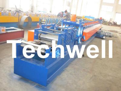 China Galvanised / Carbon Steel C Purlin Roll Forming Machine for Steel C Shaped Purlin for sale