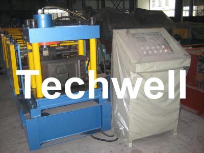 China Z Shape Roll Forming Machine / Steel Z Shaped Purlin With PLC Frequency Control System for sale