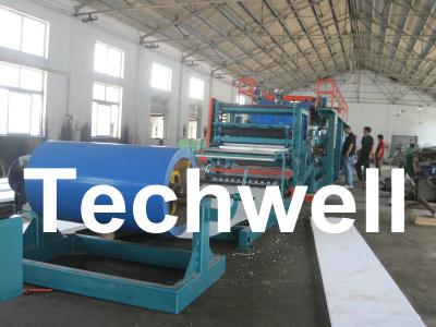 China 32 KW AC380 / 50 - 60HZ Insulated Roof Wall EPS Sandwich Panels Machine TW-EPS1250 for sale