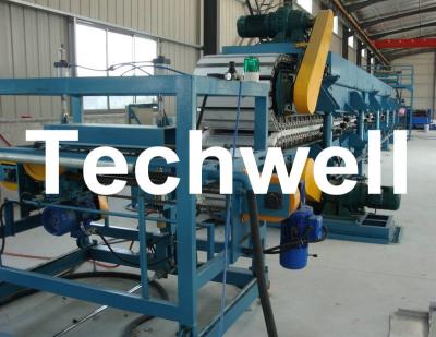 China Double Belt Continuous PU Sandwich Panel Production Line / Sandwich Panel Machine for sale