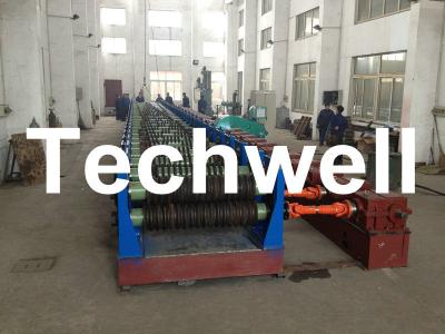 China Grain Silo, Steel Corrugated Panel Roll Forming Machine For Zinc Alumina Sheet for sale