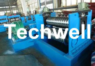 China 2.0 - 4.0mm Thickness Corrugated Steel Sheet Roll Forming Machine For Silo Wall Panel for sale