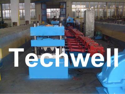 China 15 Forming Station Crash Barrier Roll Forming Machine for Highway Guardrail TW-W312 for sale