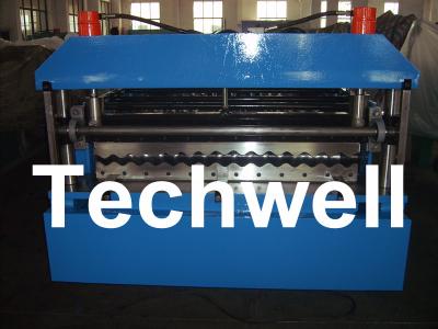 China Long Span Corrugated Roofing Sheet Roll Forming Machine Exported To Nigeria for sale