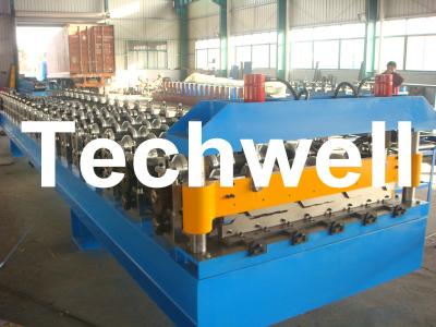 China Widespan IBR Roll Forming Machine With Hydraulic Cutting, Panasonic PLC Control System for sale