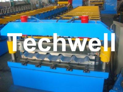China Metal Trapezoidal Roof Panel Roll Forming Machine for Making Trapezoidal Roof Panel for sale