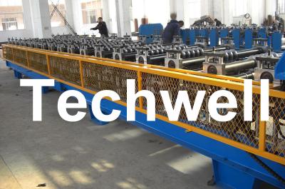 China 7.5KW High Speed Double Deck / Layer Roll Forming Machine With Automatic Hydraulic Cutting for sale