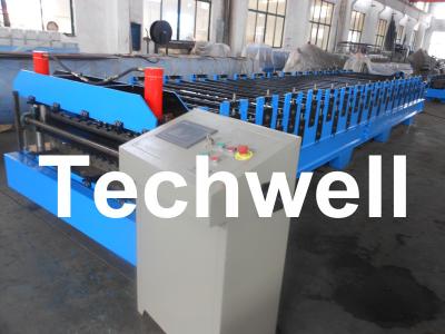 China Double Layer Roofing Sheet Roll Forming Machine For Roof Cladding, Wall Cladding for sale